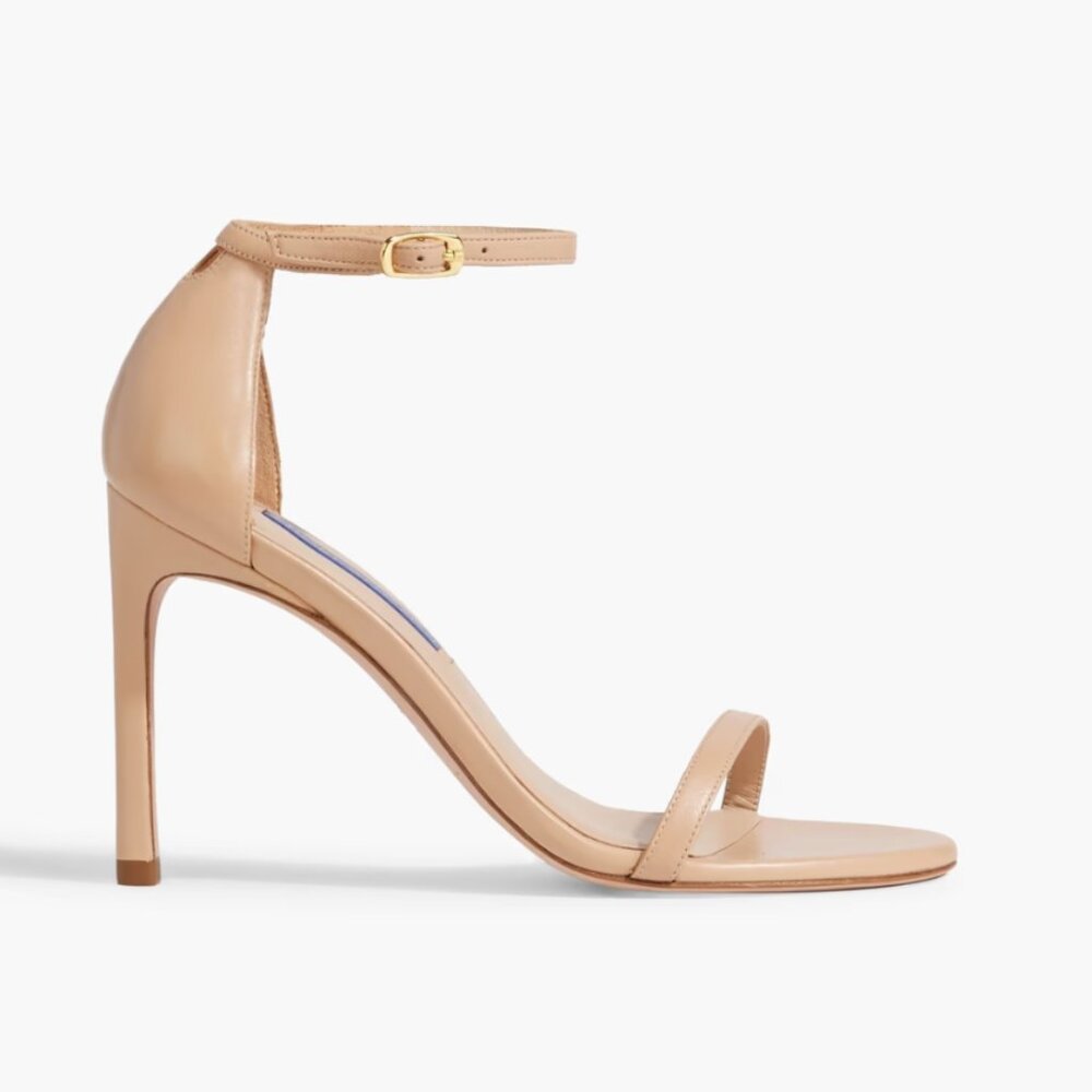 Stuart Weitzman NudistSong Sandals sz 8